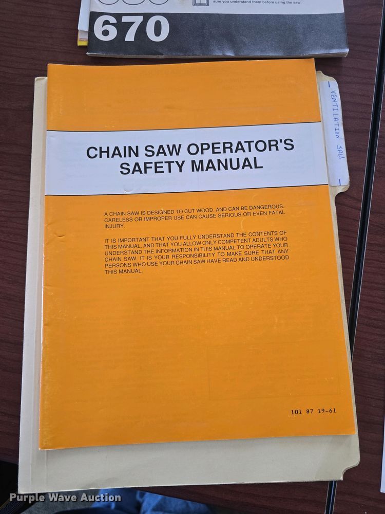 image for item EK5149 Cutters Edge CE-670-FDV chainsaw