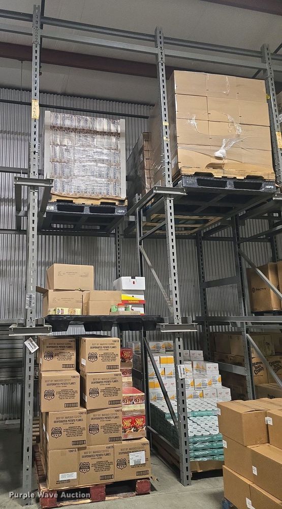 image for item EK5160 (2) sets of pallet racking