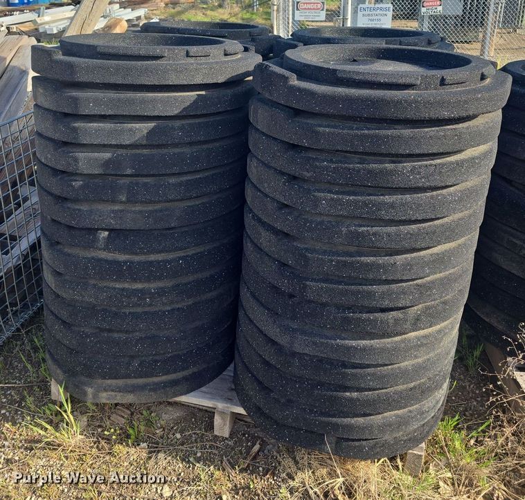 image for item EK5166 (52) safety barrel weight bases