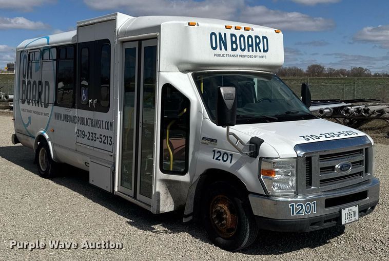 image for item EM3780 2012 Ford Econoline shuttle bus