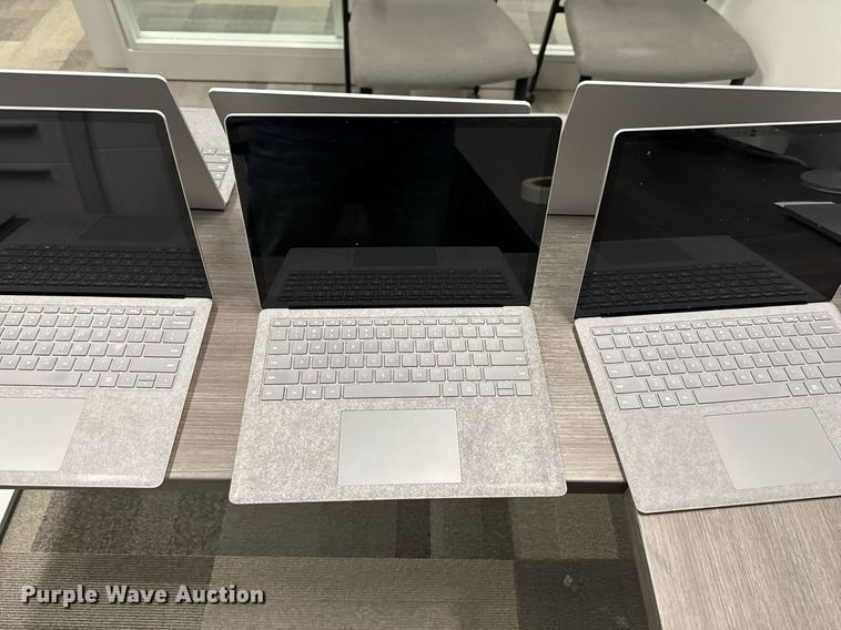image for item EM3795 (10) Microsoft 1867 Surface laptops