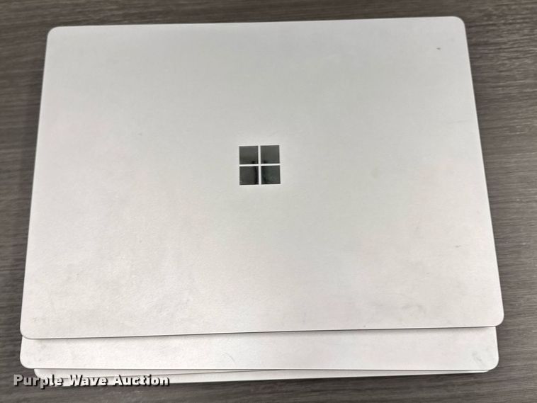 image for item EM3796 (10) Microsoft 1868 Surface laptops