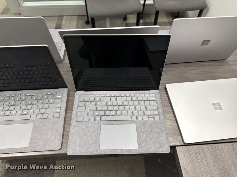 image for item EM3797 (10) Microsoft 1868 Surface laptops