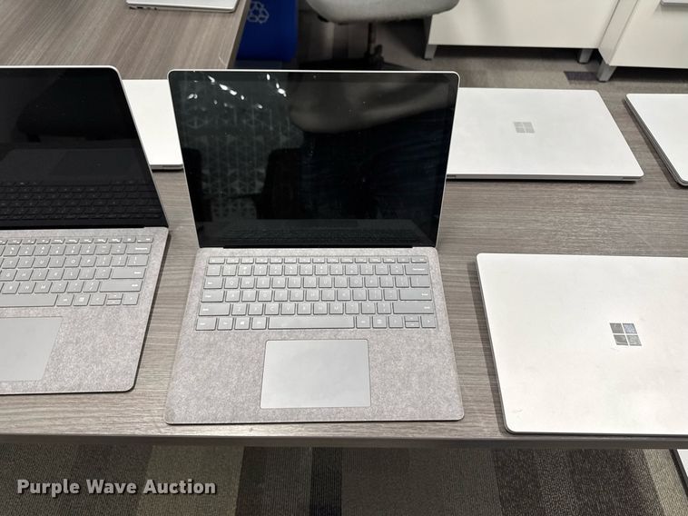 image for item EM3797 (10) Microsoft 1868 Surface laptops