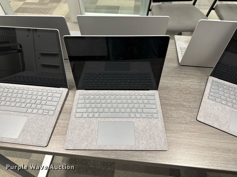 image for item EM3798 (10) Microsoft 1868 Surface laptops