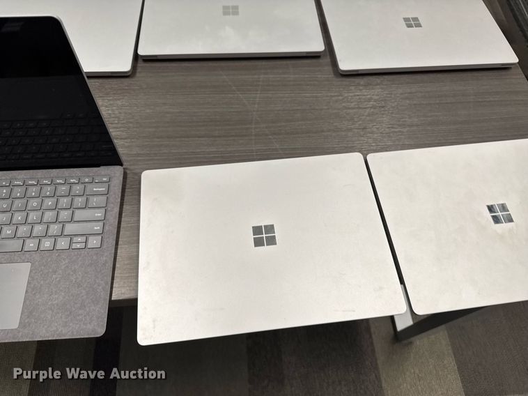image for item EM3799 (10) Microsoft 1868 Surface laptops