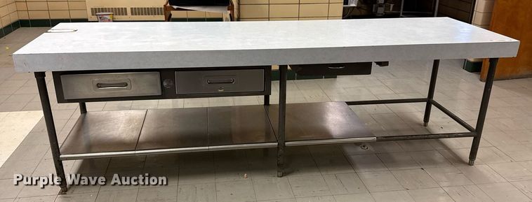 image for item EM3849 Kitchen prep table