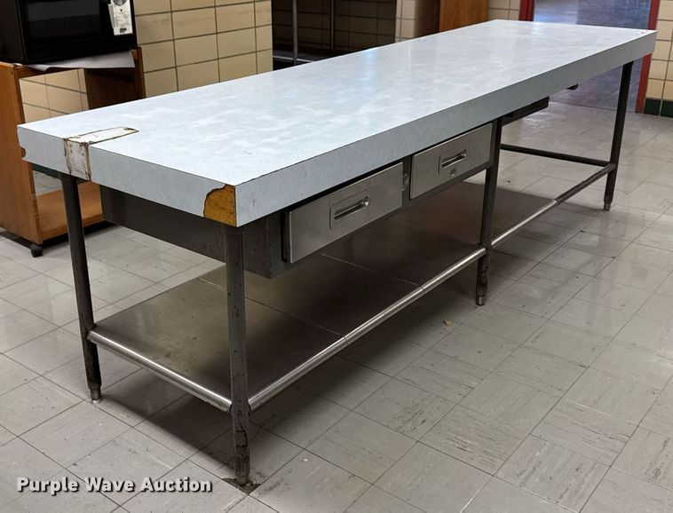 image for item EM3849 Kitchen prep table