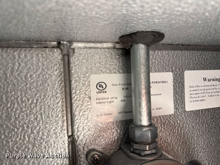 image for item EM3855 2012 US Cooler walk in cooler