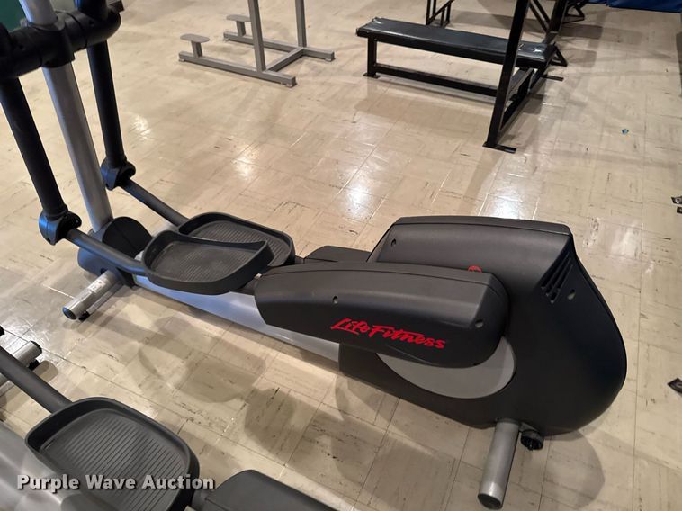 image for item EM3863 (2) Life fitness CLSX elliptical machines