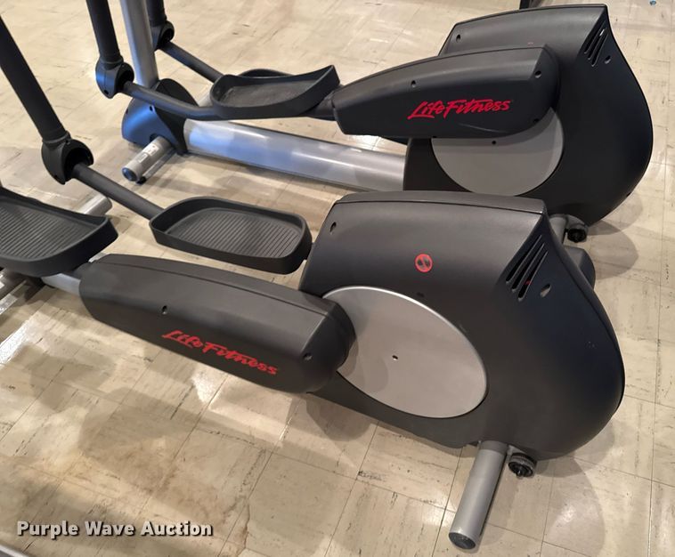 image for item EM3863 (2) Life fitness CLSX elliptical machines