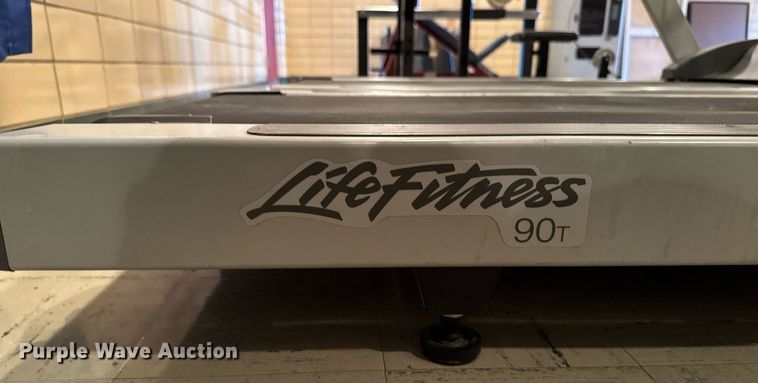 image for item EM3864 (2) Life Fitness 90T treadmills
