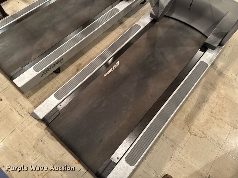 image for item EM3864 (2) Life Fitness 90T treadmills