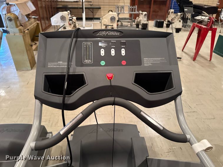image for item EM3864 (2) Life Fitness 90T treadmills