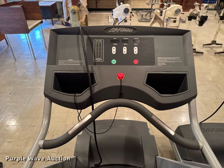 image for item EM3864 (2) Life Fitness 90T treadmills