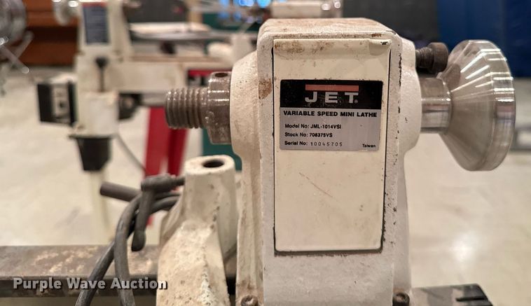 image for item EM3871 JET JMl-1014VSI wood lathe