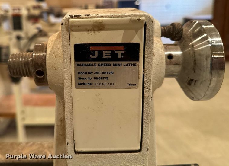 image for item EM3872 JET JMl-1014VSI wood lathe