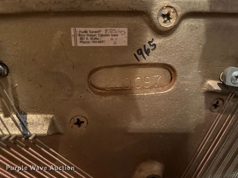 image for item EM3880 Baldwin piano