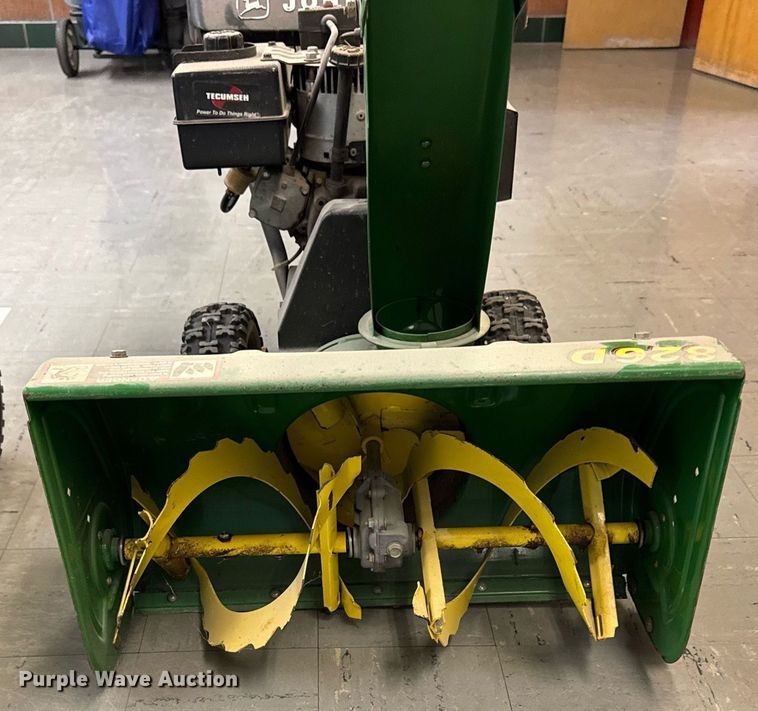 image for item EM3949 (2) John Deere snow blowers