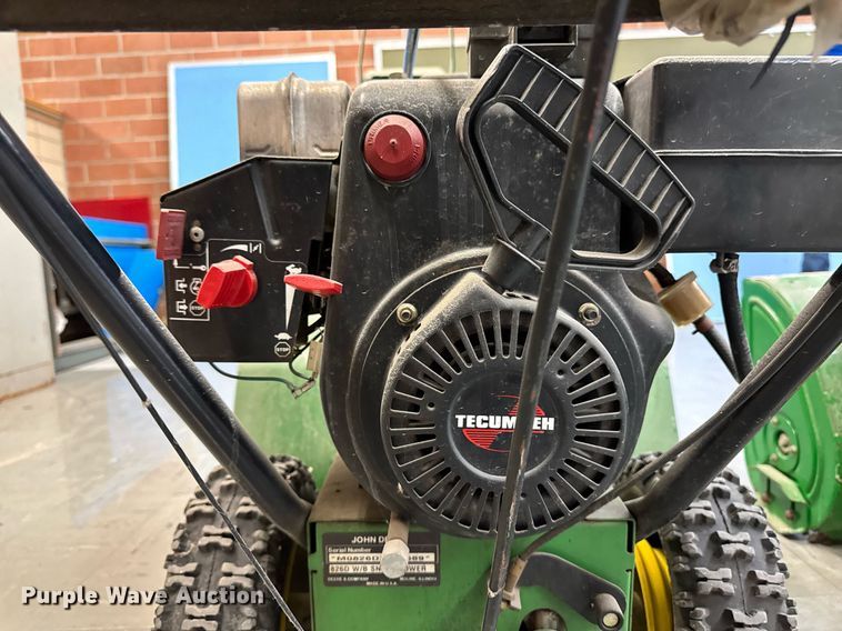 image for item EM3949 (2) John Deere snow blowers