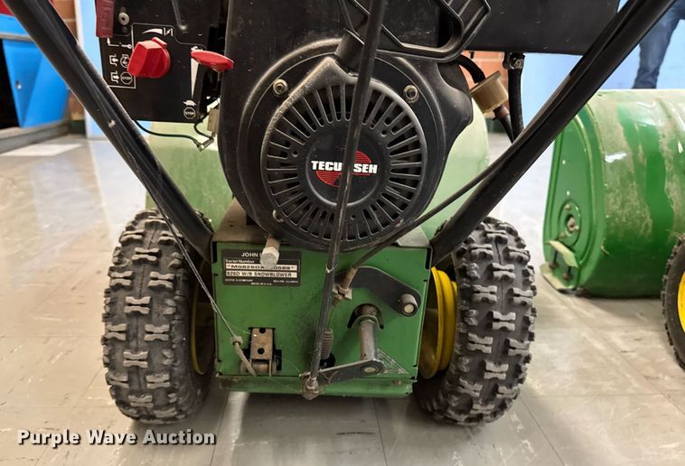 image for item EM3949 (2) John Deere snow blowers