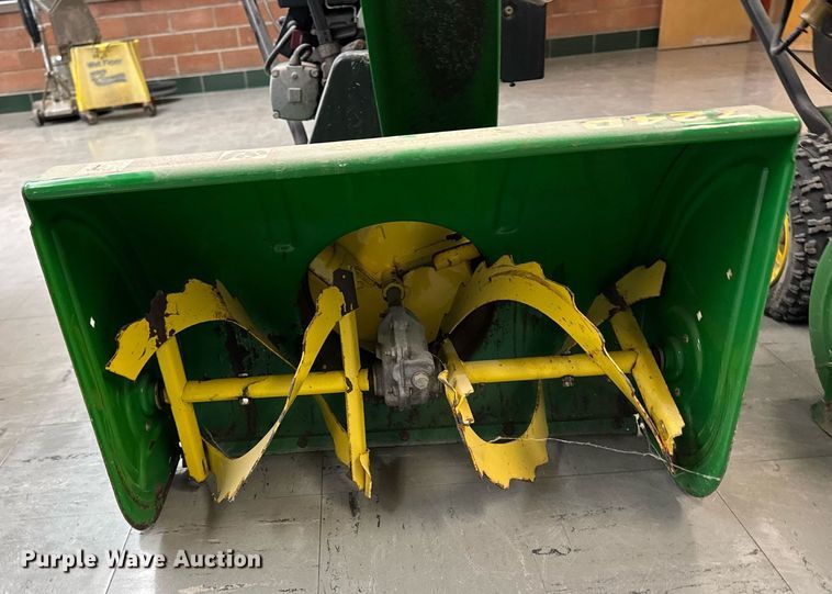 image for item EM3949 (2) John Deere snow blowers