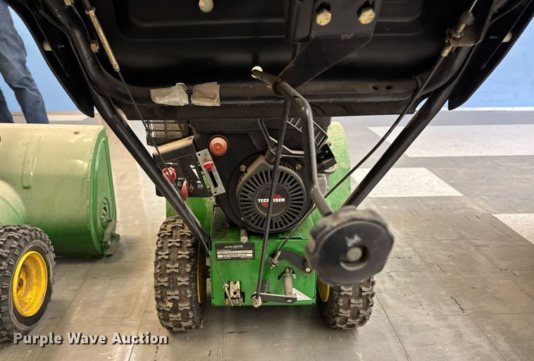 image for item EM3949 (2) John Deere snow blowers