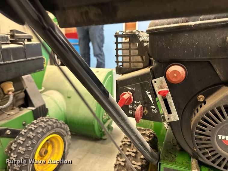 image for item EM3949 (2) John Deere snow blowers