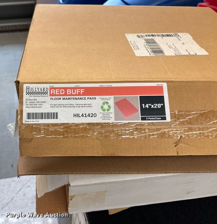 image for item EM3950 (2) Clarke Focus II boost L 20 floor scrubbers