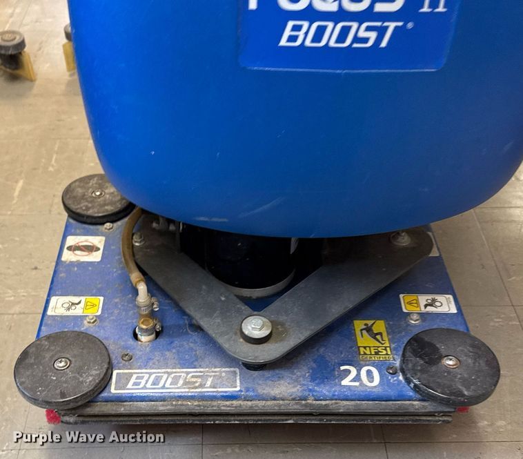 image for item EM3950 (2) Clarke Focus II boost L 20 floor scrubbers