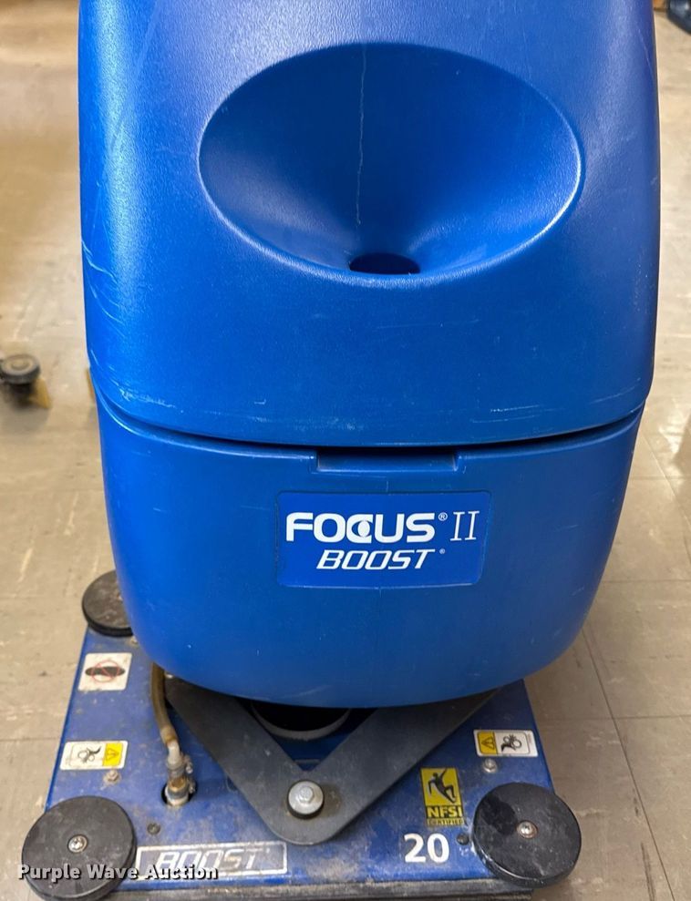 image for item EM3950 (2) Clarke Focus II boost L 20 floor scrubbers