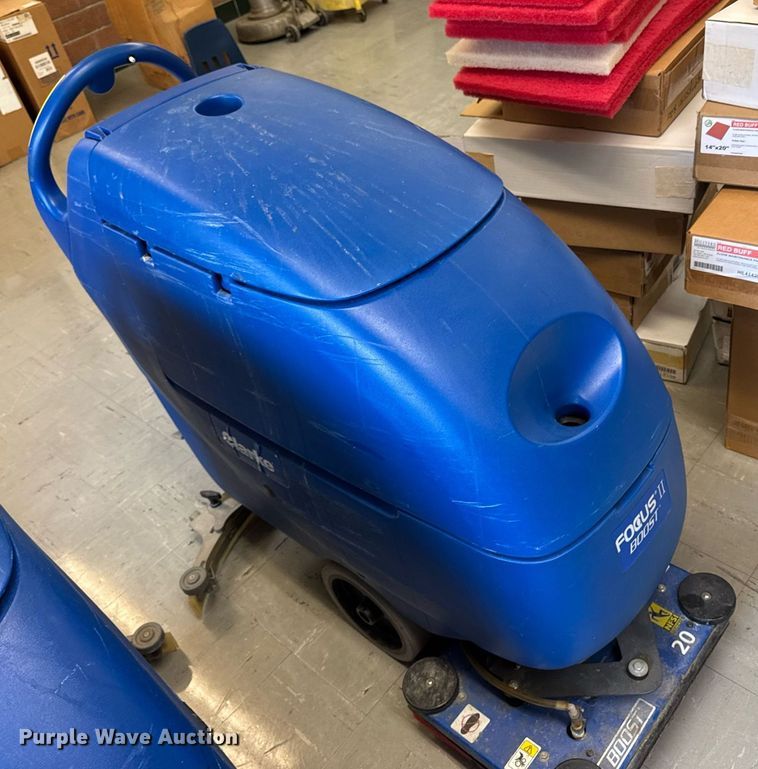 image for item EM3950 (2) Clarke Focus II boost L 20 floor scrubbers