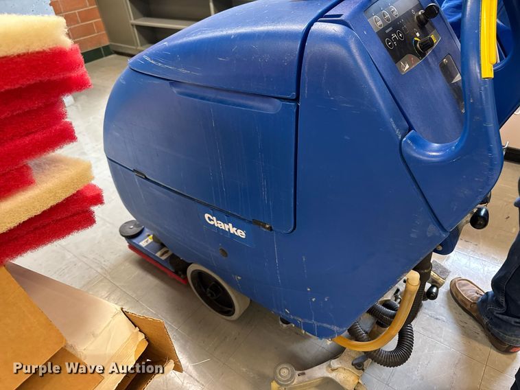 image for item EM3950 (2) Clarke Focus II boost L 20 floor scrubbers