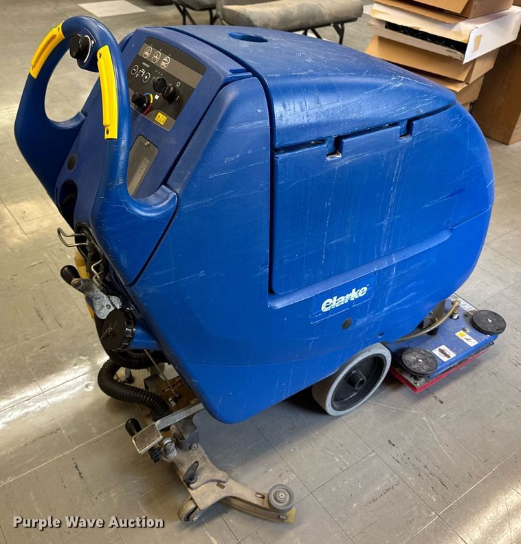 image for item EM3950 (2) Clarke Focus II boost L 20 floor scrubbers