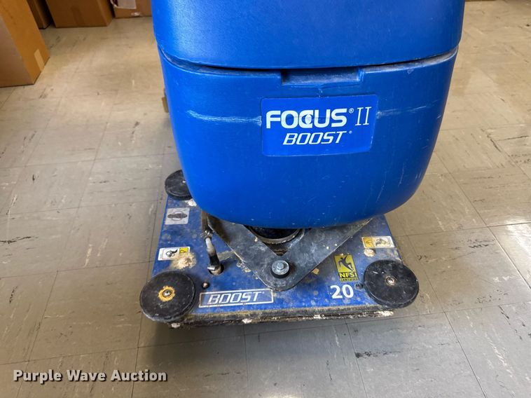image for item EM3950 (2) Clarke Focus II boost L 20 floor scrubbers
