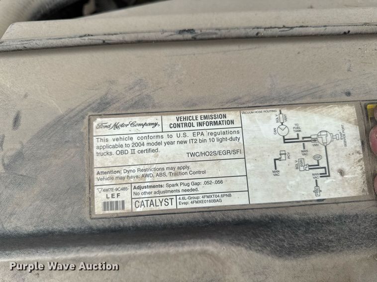 image for item EM3958 2004 Ford F150 XL pickup truck