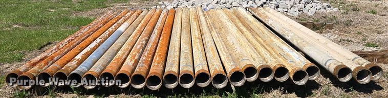 image for item EM7035 (23) galvanized pipes  