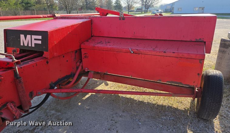 image for item EN3558 Massey Ferguson 124 small square baler