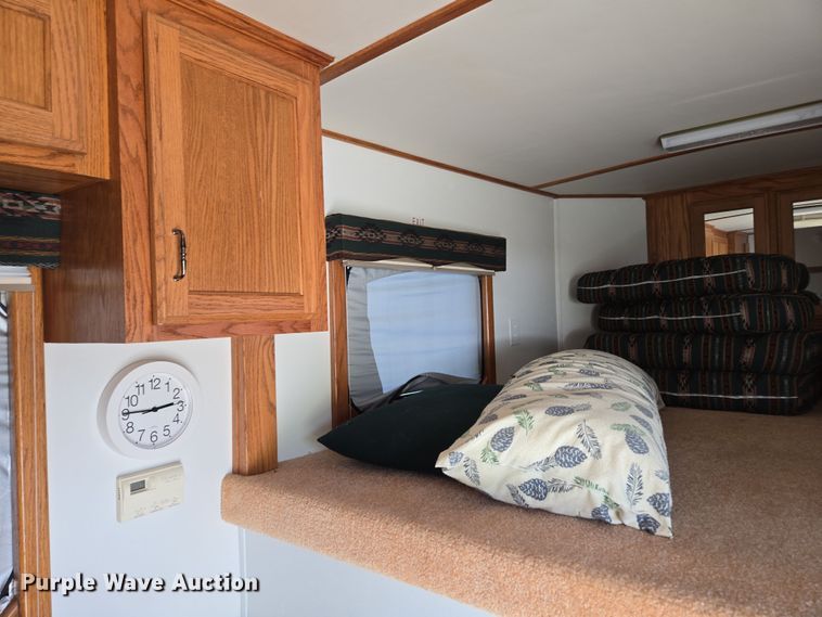 image for item EN3559 2001 Titan Trailer Mfg. Inc. horse trailer