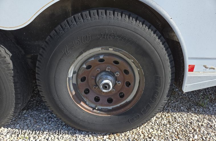 image for item EN3559 2001 Titan Trailer Mfg. Inc. horse trailer