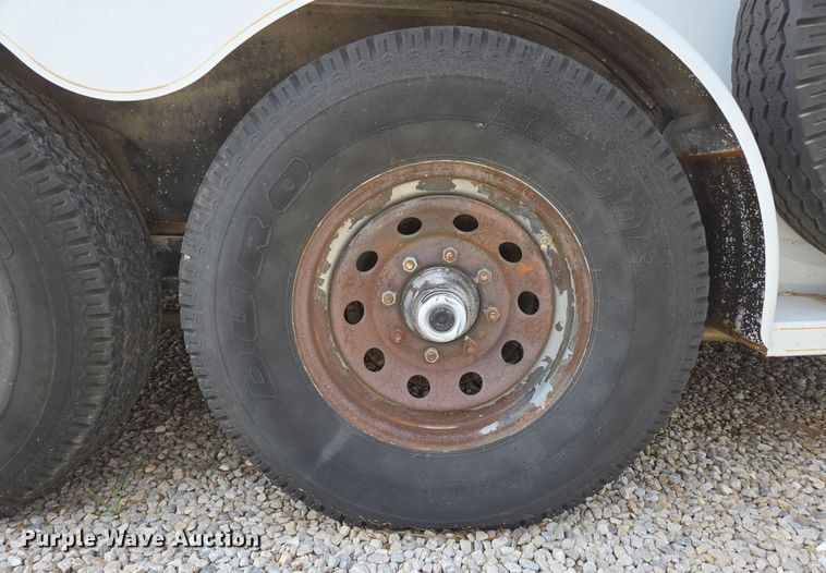 image for item EN3559 2001 Titan Trailer Mfg. Inc. horse trailer