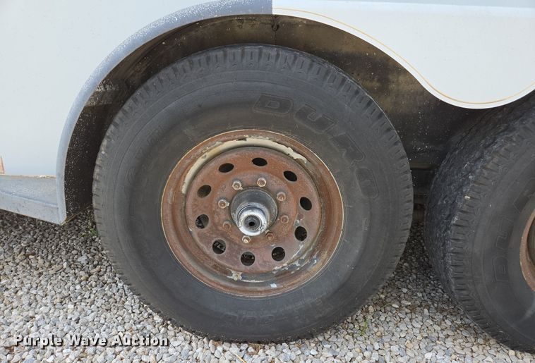 image for item EN3559 2001 Titan Trailer Mfg. Inc. horse trailer