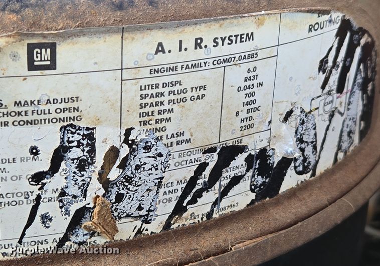 image for item EN3618 1982 Chevrolet 70 applicator truck