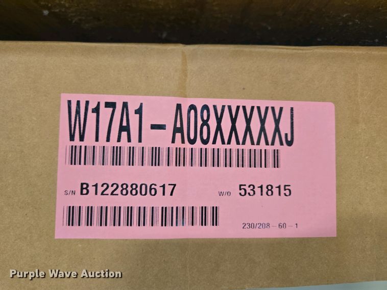 image for item EN3630 Bard W17A1-A08XXXXXJ air conditioner