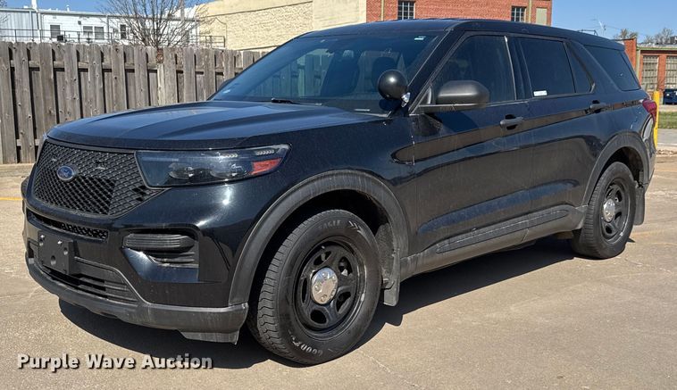 image for item EQ1283 2020 Ford Explorer Police Interceptor SUV