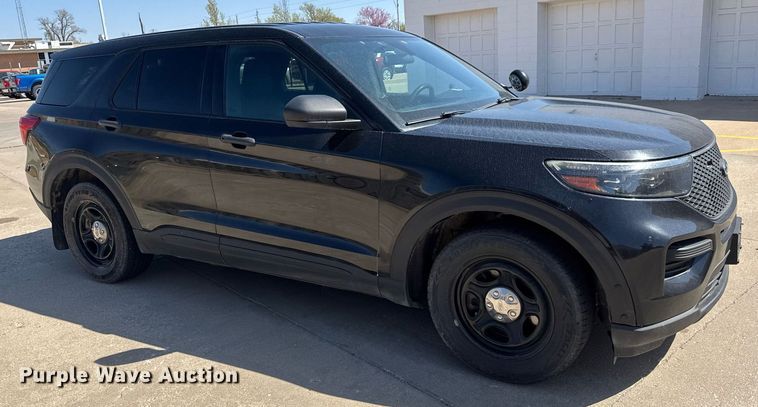 image for item EQ1284 2020 Ford Explorer Police Interceptor SUV