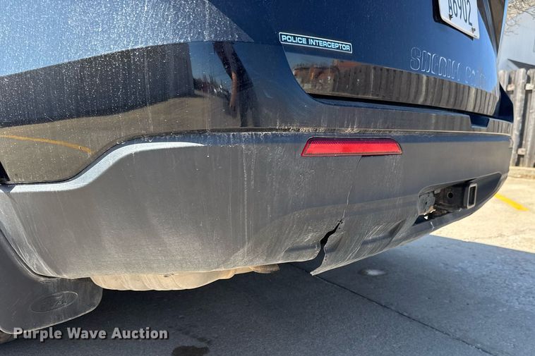 image for item EQ1284 2020 Ford Explorer Police Interceptor SUV