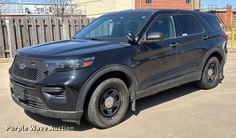 image for item EQ1285 2021 Ford Explorer Police Interceptor SUV
