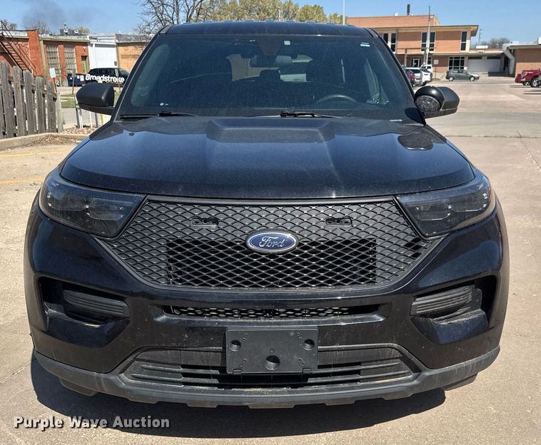 image for item EQ1285 2021 Ford Explorer Police Interceptor SUV