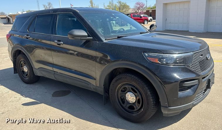 image for item EQ1285 2021 Ford Explorer Police Interceptor SUV